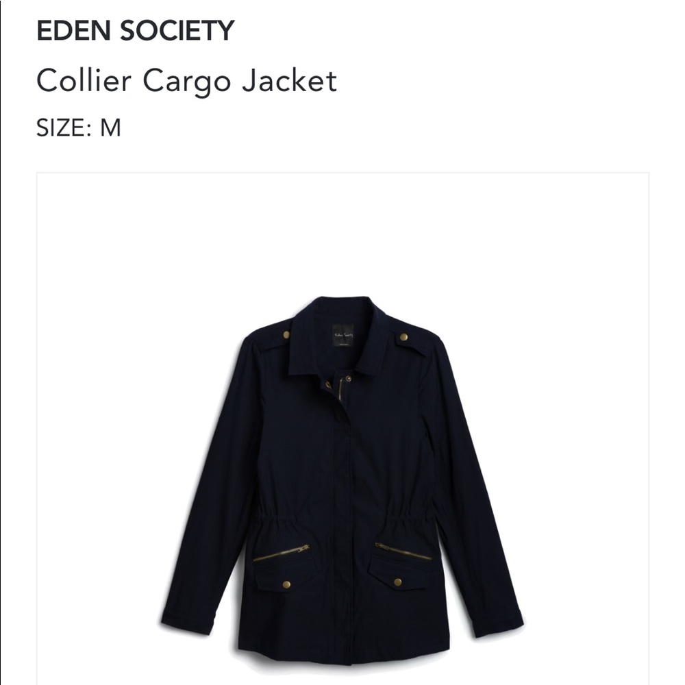 Eden Society Navy Utility Jacket